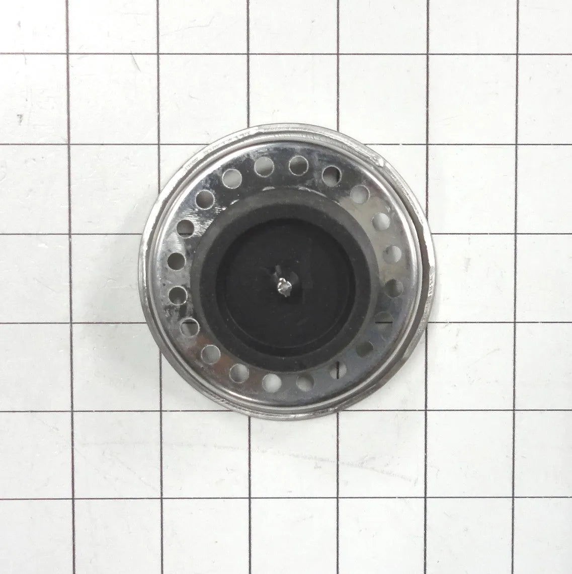 EZ-Flo Sink Strainer Replacement Basket Rubber Flat Bottom 3-1/2" 30051