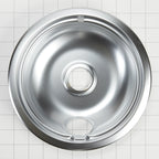 Whirlpool Range Chrome Drip Bowl Set of 4 W10278125