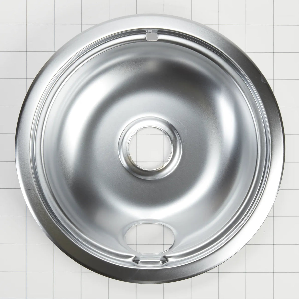 Whirlpool Range Chrome Drip Bowl Set of 4 W10278125