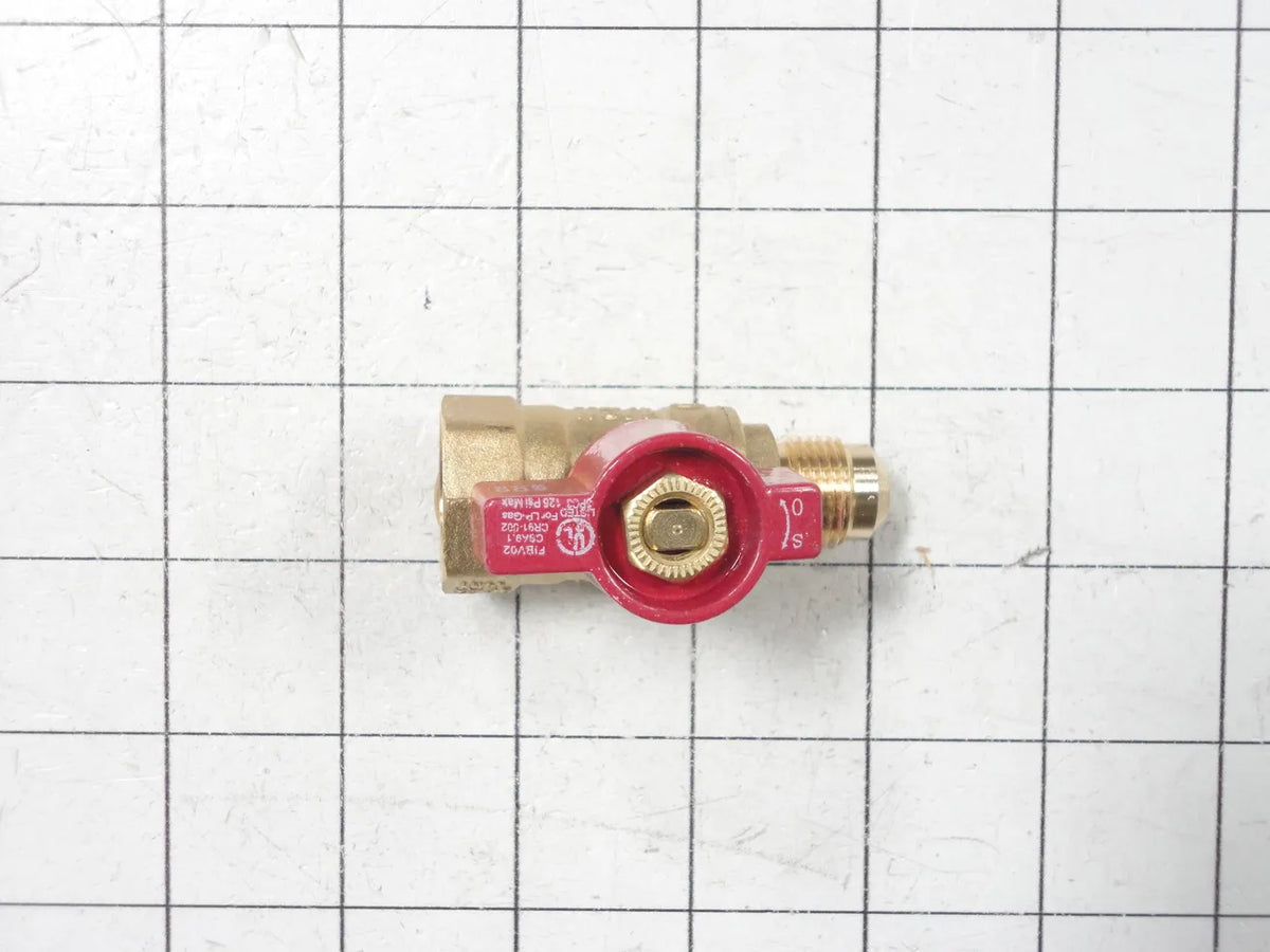 USD Products Straight Gas Ball Valve 3/8 In. Male Flare x 1/2 In. FIP 01-387