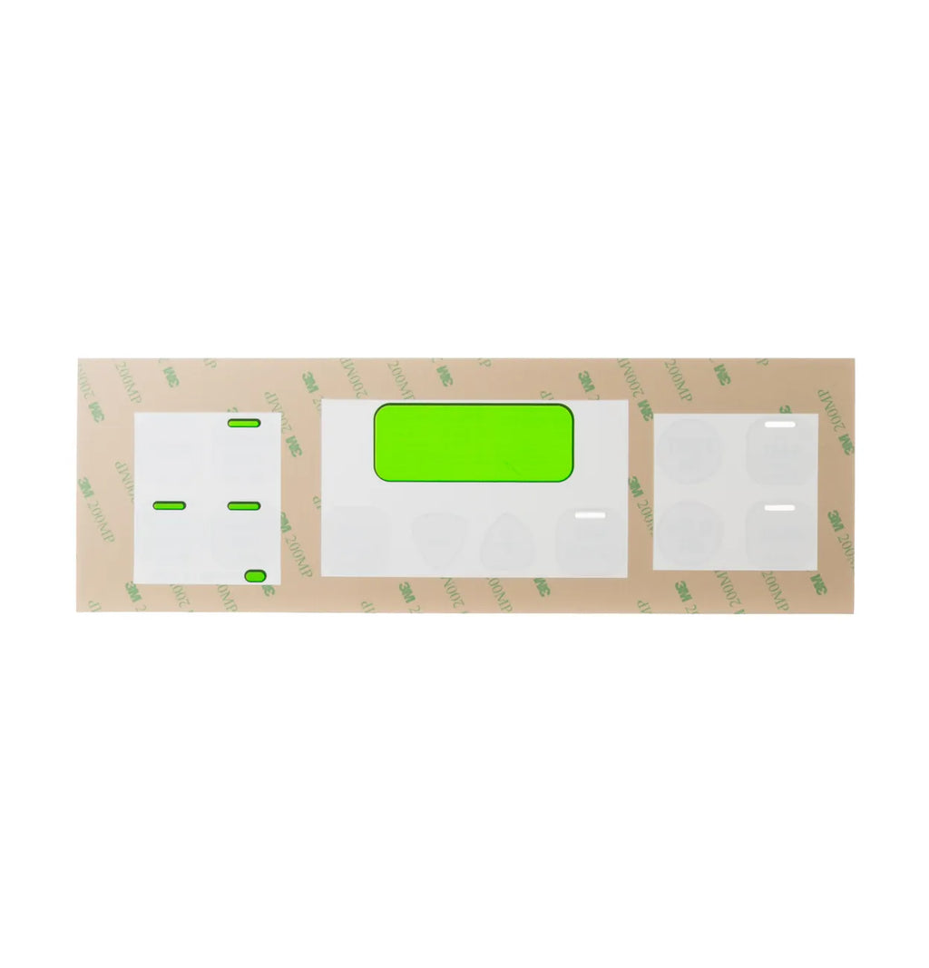 GE Range Faceplate Graphics Assembly WB27T10515