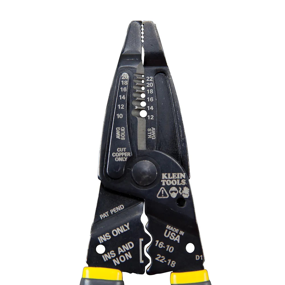 Klein Tools Klein-Kurve Long-Nose Wire Stripper / Crimper 1009-VAC