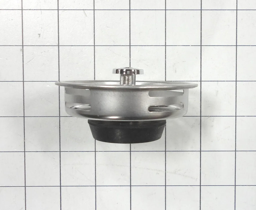 EZ-Flo Sink Strainer Replacement Basket Rubber Flat Bottom 3-1/2" 30051