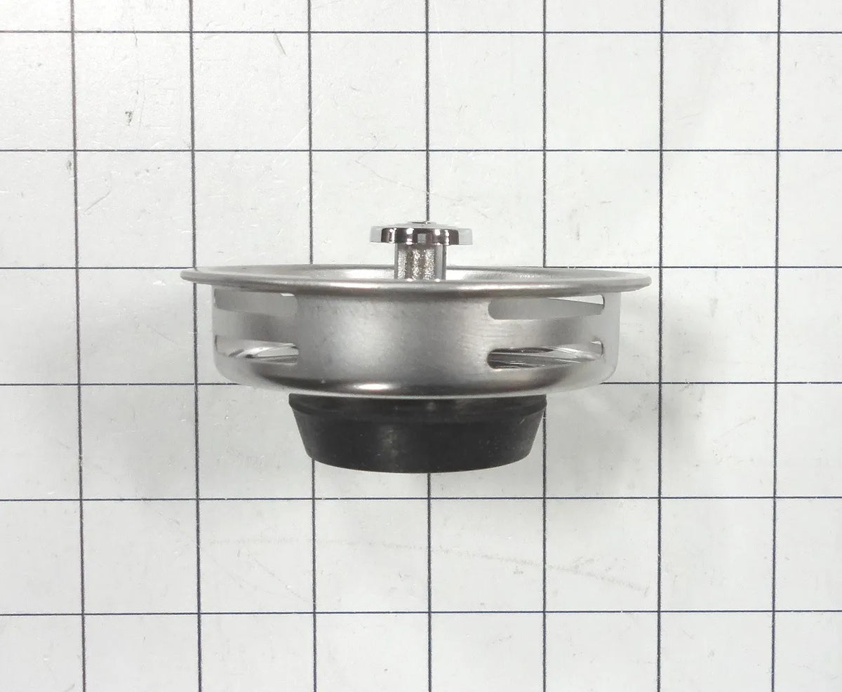 EZ-Flo Sink Strainer Replacement Basket Rubber Flat Bottom 3-1/2" 30051