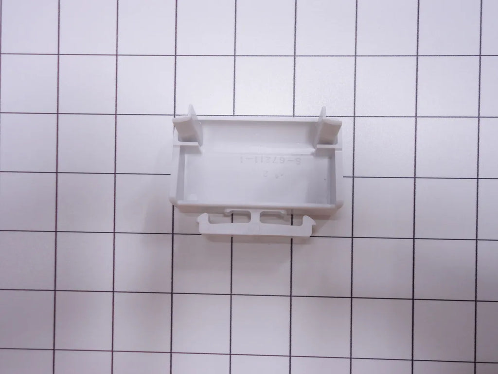 Whirlpool Maytag Refrigerator Door Shelf Retainer Bar End Cap 67211-2