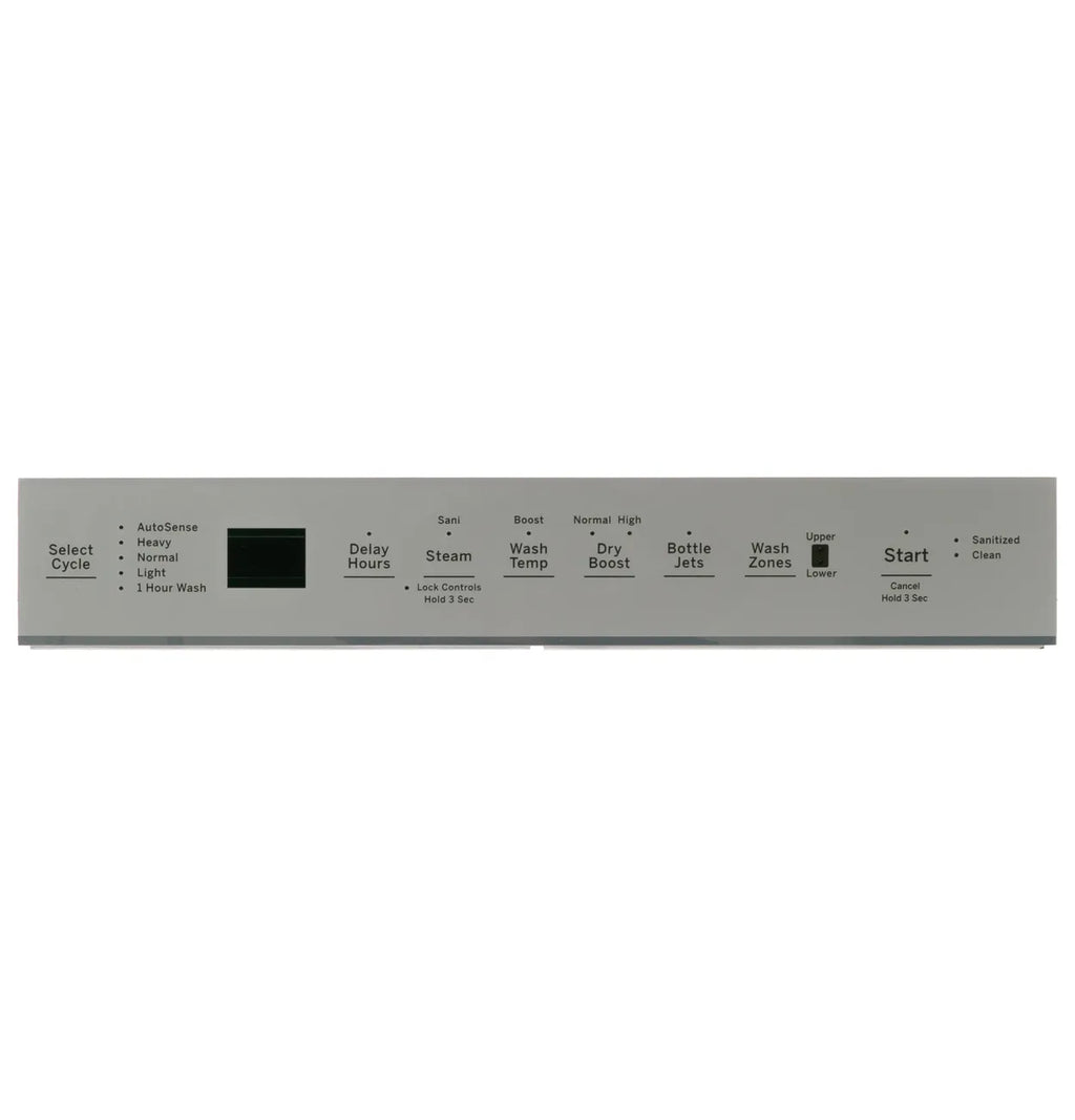 GE Dishwasher Front User Interface Control WD21X25360