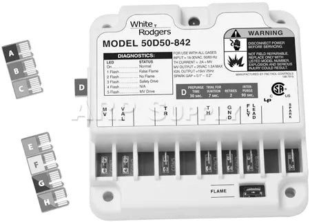 White-Rodgers Universal Ignition Control with Variable Timing 50D50-842