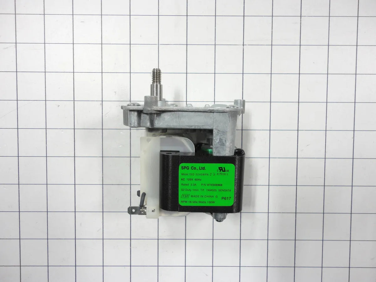 Whirlpool Refrigerator Ice Auger Drive Motor WPW10309868