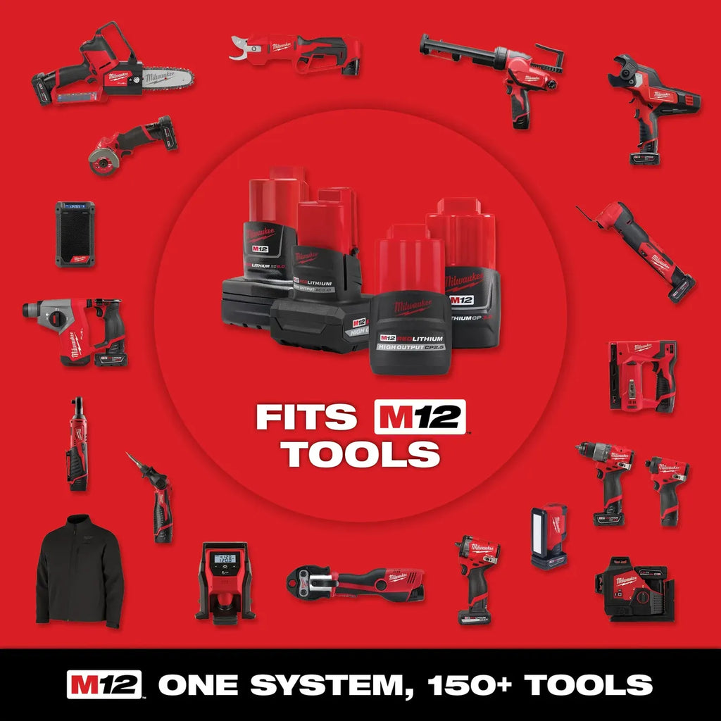 Milwaukee M12 REDLITHIUM XC 3.0 Ah Battery 48-11-2402