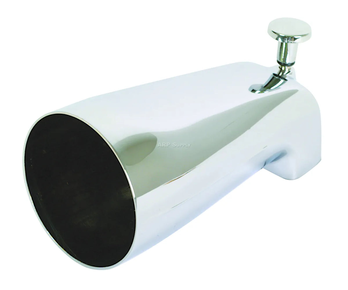 EZ-Flo Diverter Tub Spout Chrome 1/2" IPS 15083
