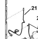 Frigidaire Freezer Wire Harness 5304523788