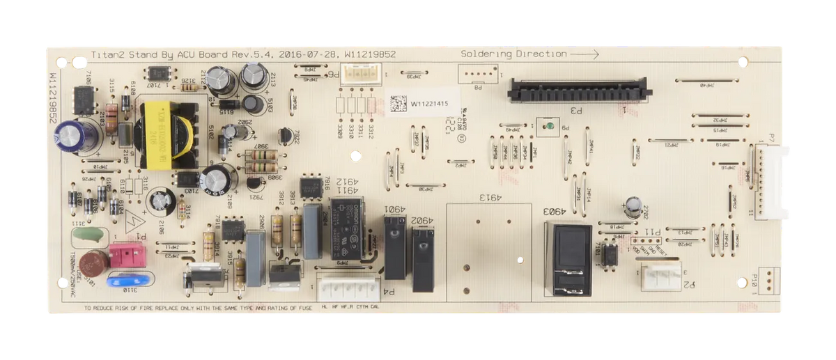 Whirlpool Microwave Control Board W11342846
