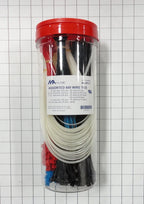 Monti & Associates Assorted Cable Tie Jar 600-Piece MA-WTJ1