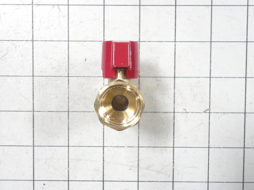 USD Products Straight Gas Ball Valve 1/2 In. OD Flare x 1/2 In. FIP 01-487