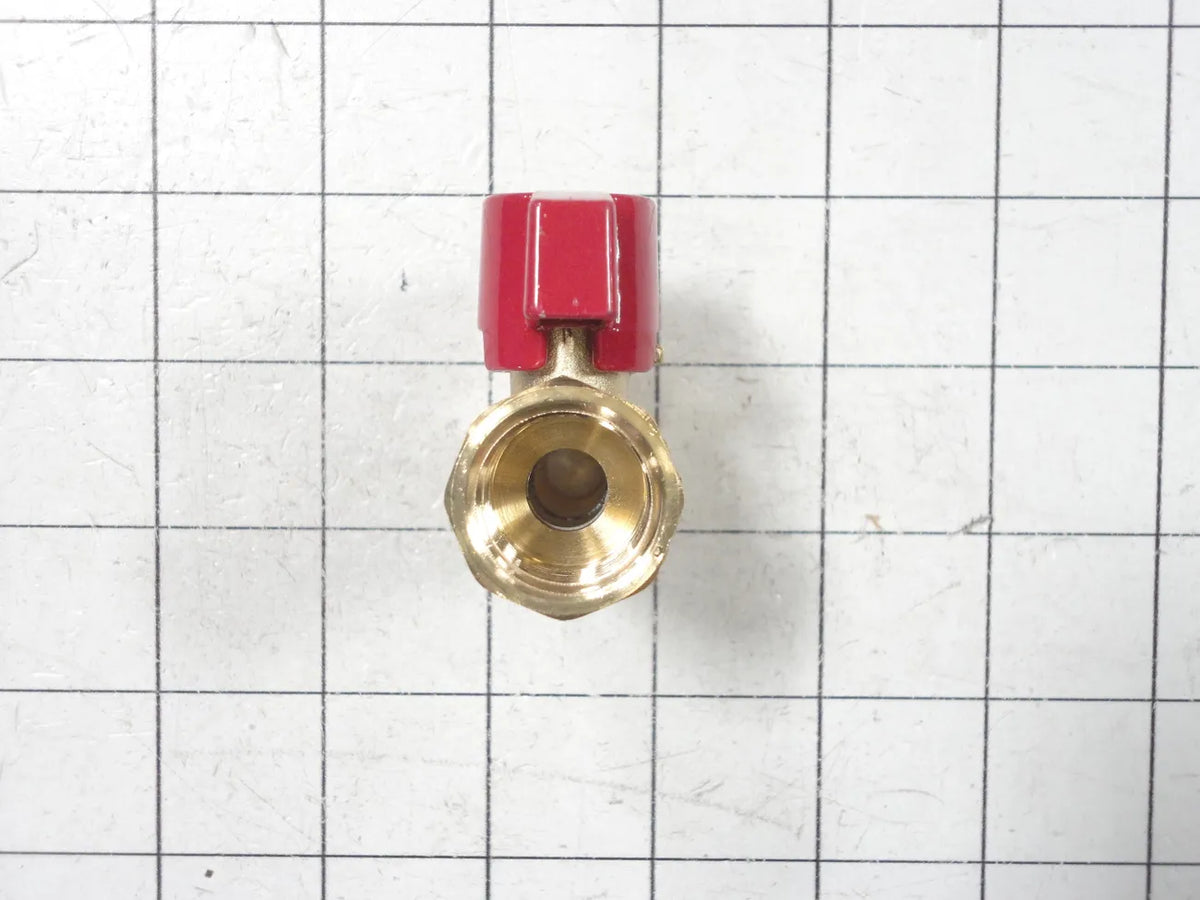USD Products Straight Gas Ball Valve 1/2 In. OD Flare x 1/2 In. FIP 01-487